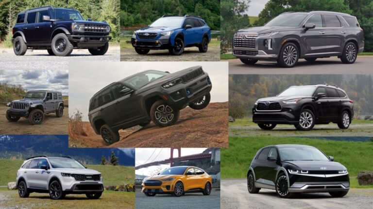 Top 10 Midsize SUVs In 2023