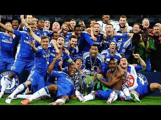 Chelsea club first Champions League title 