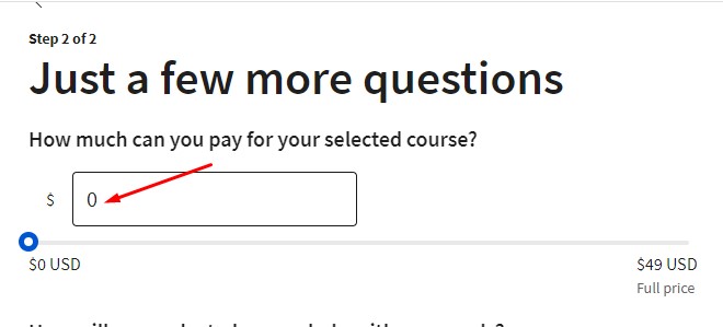 Financial Aid Coursera